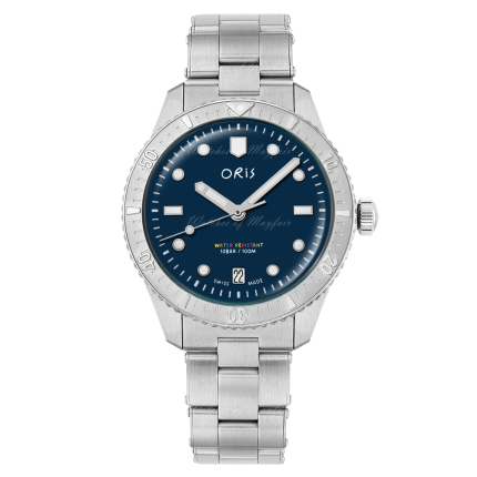 01 733 7771 4085-SET | Oris Divers Sixty Five Date LFP Limited Edition 38 mm watch. Buy Online