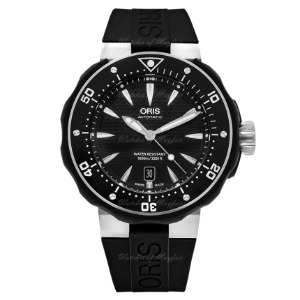 01 733 7646 7154-07 4 26 04TEB | Oris ProDiver Date Automatic 49 mm watch. Buy Online