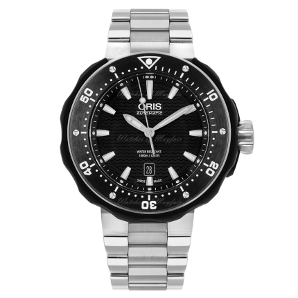 01 733 7682 7154-07 8 26 75PEB | Oris ProDiver Date Titanium Automatic 49 mm watch | Buy Now