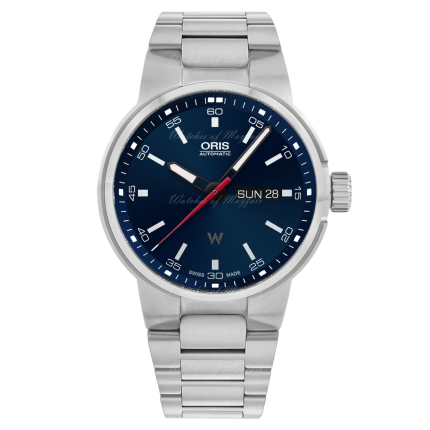 01 735 7740 4155-07 8 24 50S | Oris Williams Day Date Steel Automatic 42 mm watch. Buy Online