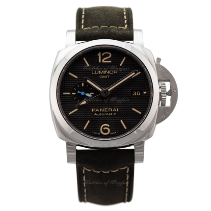 PAM01535 | Panerai Luminor 1950 3 Days Gmt Automatic Acciaio 42 mm watch. Buy Online