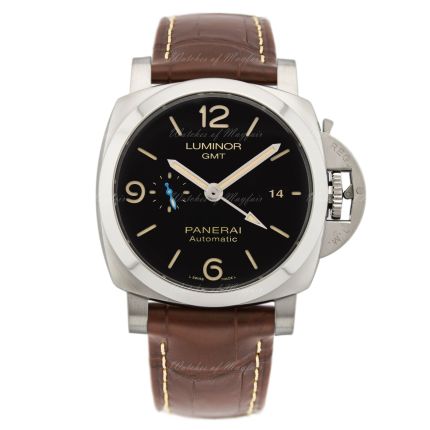 PAM01320 | Panerai Luminor 1950 3 Days GMT Automatic Acciaio 44 mm watch. Buy Online