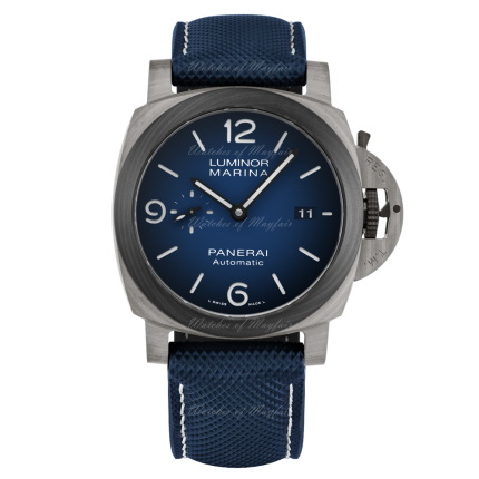 PAM01663 | Panerai Luminor Marina Fibratech Vulcano Blu 44 mm watch | Buy Online