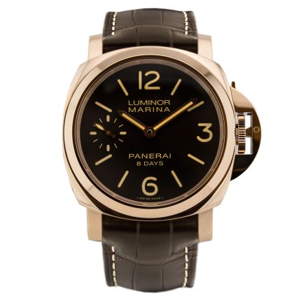 PAM00511 | Panerai Luminor Marina 8 Days Oro Rosso watch. Buy Online