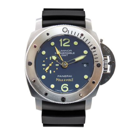 PAM00719 | Panerai Luminor Submersible 1950 3 Days GMT Automatic Titanio 47mm watch. Buy Online