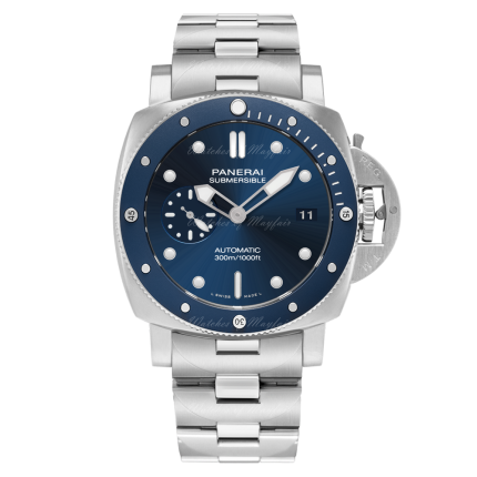 PAM01068 | Panerai Submersible Blu Notte 42 mm watch. Buy Online