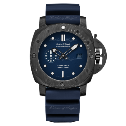 PAM01232 | Panerai Submersible QuarantaQuattro Carbotech Automatic 44 mm watch. Buy Online