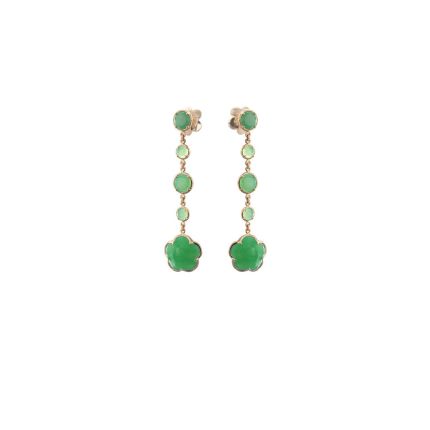 15566R | Buy Pasquale Bruni Bon Ton Rose Gold Chrysoprase Earrings