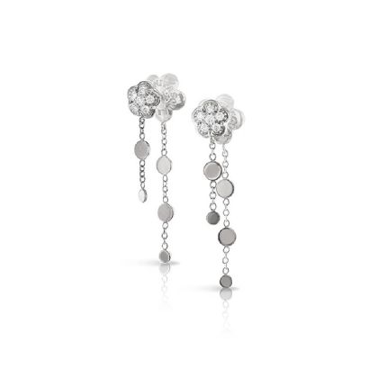 15924B| Buy Pasquale Bruni Bon Ton Fioremi White Gold Diamond Earrings