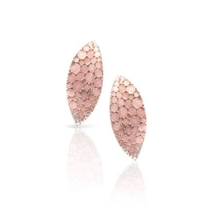 15844R | Pasquale Bruni Lakshmi Rose Gold Chalcedony Diamond Earrings