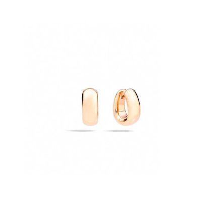 POB7121_O7000_00000 | Buy Pomellato Iconica Rose Gold Earrings (Clip version)