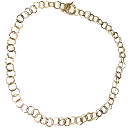 PCA201A_O4000_DB0BY Pomellato Lucciole Rose White Yellow Gold Necklace