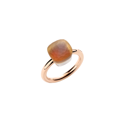 PAA1100_O6000_SOVCY | Pomellato Nudo Classic Gold Quartz Ring