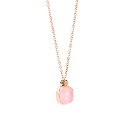 PCC2022_O7000_BRCQR-42 |Buy Pomellato Nudo Classic Gold Quartz Pendant