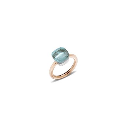 A.A110/O6/OY | Pomellato Nudo Rose and White Gold Topaz Ring | Buy Now
