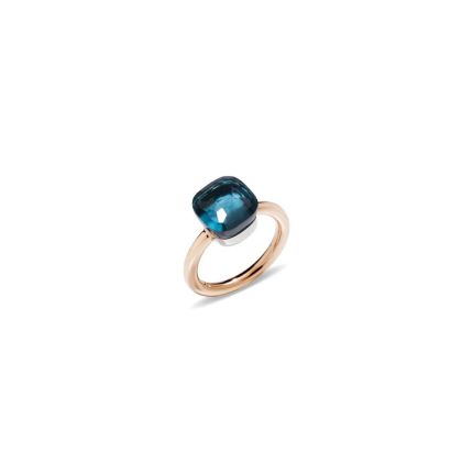 PAA1100_O6000_000TL | Pomellato Nudo Rose and White Gold Topaz Ring | Buy Now
