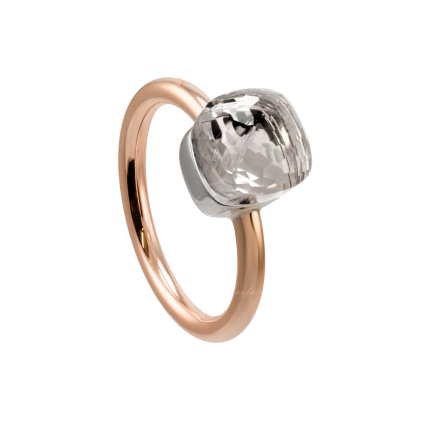 PAB4030_O6000_000TB | Buy Pomellato Nudo White and Rose Gold Topaz Petit Ring