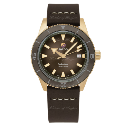 R32504306 | Rado Captain Cook Automatic Bronze 42 mm watch. Buy Online