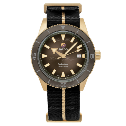 R32504307 | Rado Captain Cook Automatic Bronze 42 mm watch. Buy Online