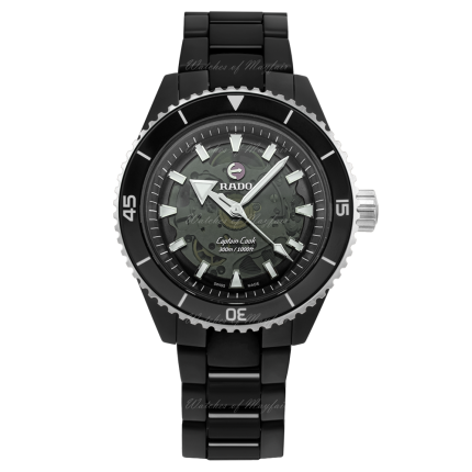 R32127152 | Rado Captain Cook High-Tech Ceramic 43 mm watch. Buy Online