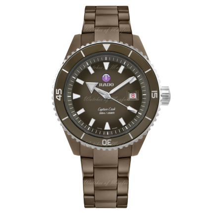 R32130312 | Rado Captain Cook High-Tech Ceramic Diver Automatic 43 mm watch. Buy Online