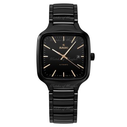 R27078162 | Rado True Square Automatic Ceramic 38 mm watch. Buy Online