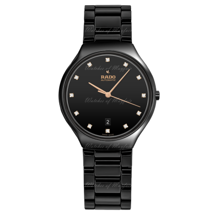 R27113722 | Rado True Thinline Automatic Diamonds 40 mm watch. Buy Online