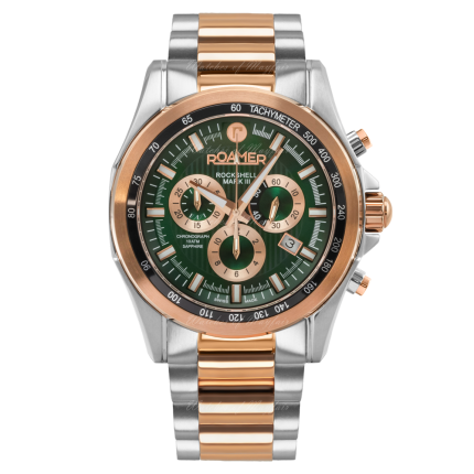 220837 49 75 20 | Roamer Rockshell Mark III Chrono Quartz 44 mm watch. Buy Online