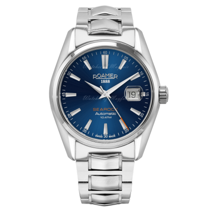 210665 41 45 20 | Roamer Searock Automatic I Blue 42 mm watch. Buy Online