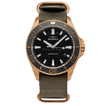 S0120161956 | Shinola Bronze Monster Automatic 43 mm watch. Buy Online