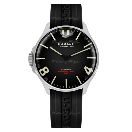 9018 | U-Boat Darkmoon 40 mm Black SS Quartz watch. Buy Online