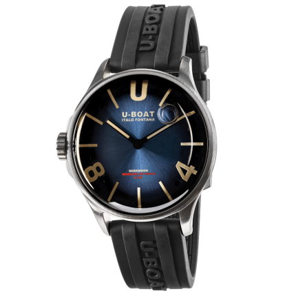 9021/B | U-Boat Darkmoon Blue SS Quartz 40 mm watch. Buy Online