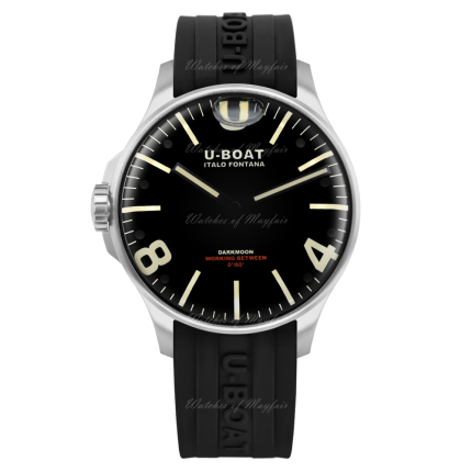 8463/A | U-Boat Darkmoon Steel Quartz 44 mm watch. Buy Online