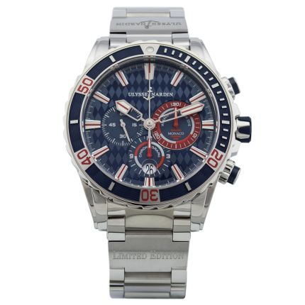 1503-151-7M/93 | Ulysse Nardin Diver Chronograph Monaco 44 mm watch. Buy Online