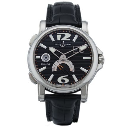 243-55/62 | Ulysse Nardin Dual Time 42 mm watch. Buy Online