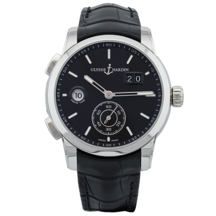 3343-126/92 | Ulysse Nardin Dual Time Manufacture 42 mm watch. Buy Online