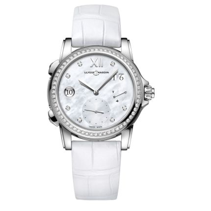 3243-222B/390 | Ulysse Nardin Classico Lady Dual Time 37 mm watch. Buy Online