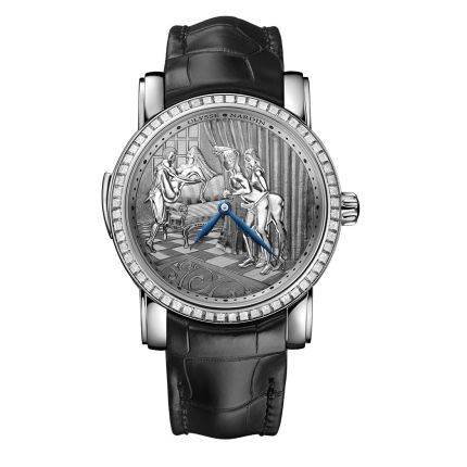 739-61BAG/VOYEUR | Ulysse Nardin Classico Minute Repeater 42 mm watch. Buy Online