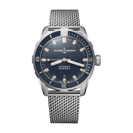 8163-175-7MIL/93 | Ulysse Nardin Diver 42 mm watch. Buy Online