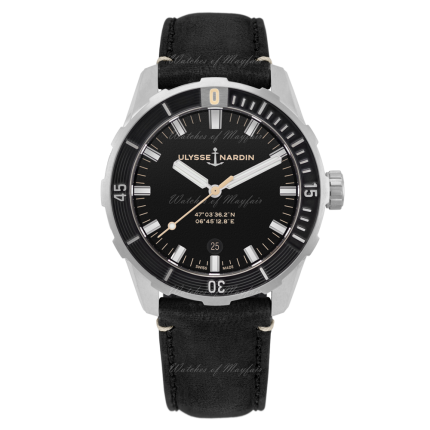 8163-175/92 | Ulysse Nardin Diver 42 mm watch. Buy Online