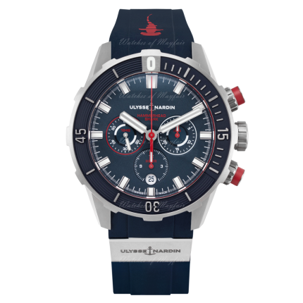 1503-170LE-3/93-HAMMER | Ulysse Nardin Diver Chronograph Limited Edition 44mm watch. Buy Online