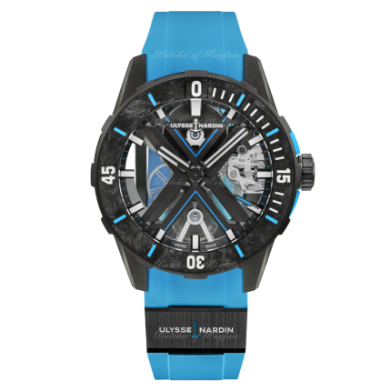 3723-170-2B/3A | Ulysse Nardin Diver X Skeleton Azure Automatic 44 mm watch. Buy Online