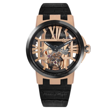 1712-139 | Ulysse Nardin Executive Skeleton Tourbillon 45 mm watch. Buy Online