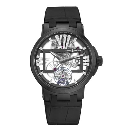 1713-139/MAGIC-BLACK | Ulysse Nardin Executive Skeleton Tourbillon 45 mm watch. Buy Online