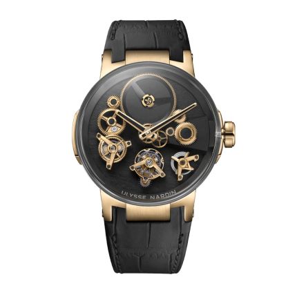 1766-176 | Ulysse Nardin Executive Skeleton Tourbillon Free Wheel 44 mm watch. Buy Online