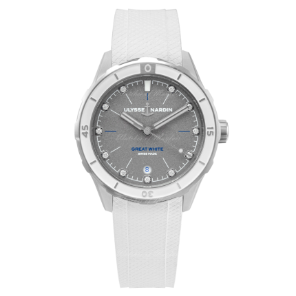 8163-182LE-3/11-GW | Ulysse Nardin Lady Diver 39mm watch. Buy Online