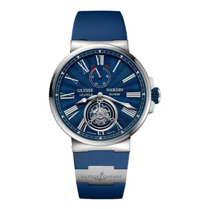 1283-181-3/E3 | Ulysse Nardin Marine Tourbillon 43 mm watch. Buy Online