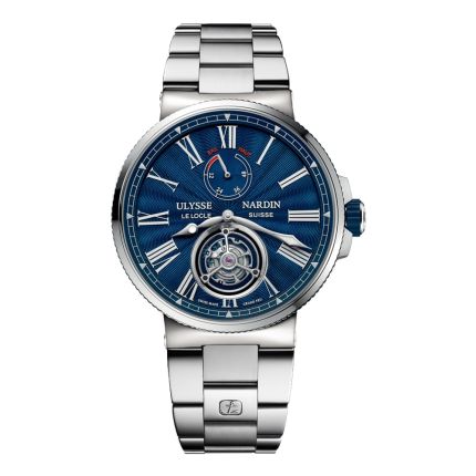 1283-181-7M/E3 | Ulysse Nardin Marine Tourbillon 43 mm watch. Buy Online