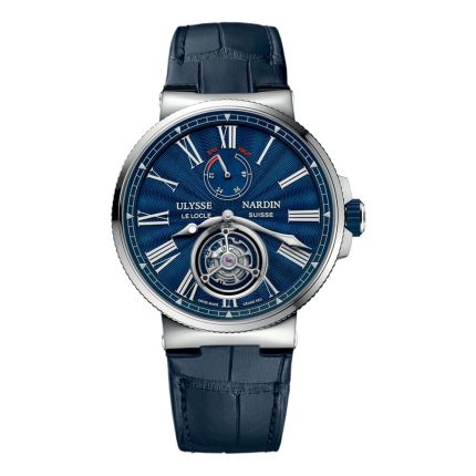 1283-181/E3 | Ulysse Nardin Marine Tourbillon 43 mm watch. Buy Online