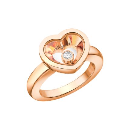 827773-5110 | Buy Online Very Chopard Rose Gold Diamond Ring